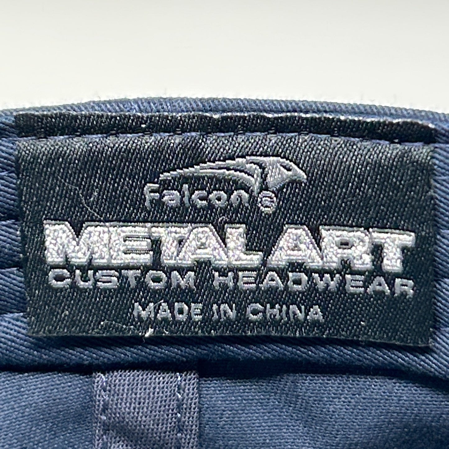 Missouri Show Me State Hat Baseball Cap Falcon Metal Art 6 Panel Strapback Blue