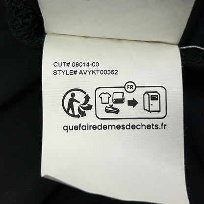 RVCA Polo Shirt PM Tenore Skater Surfer Surfing MMA Long Sleeve Black L Large