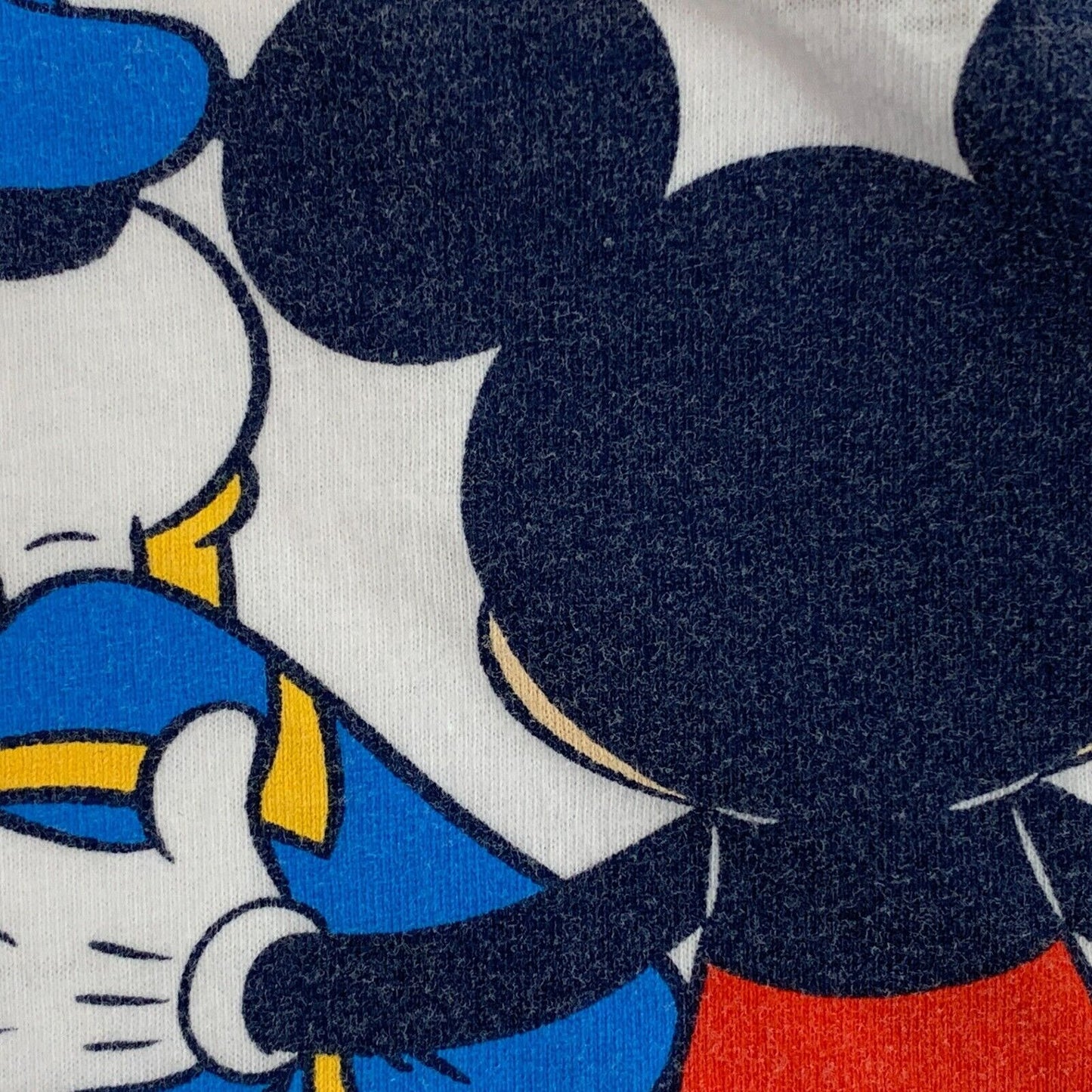 Camiseta de Mickey Mouse de Disney para hombre, color blanco, tamaño pequeño, Disneyland, Pluto, Goofy, Donald Duck