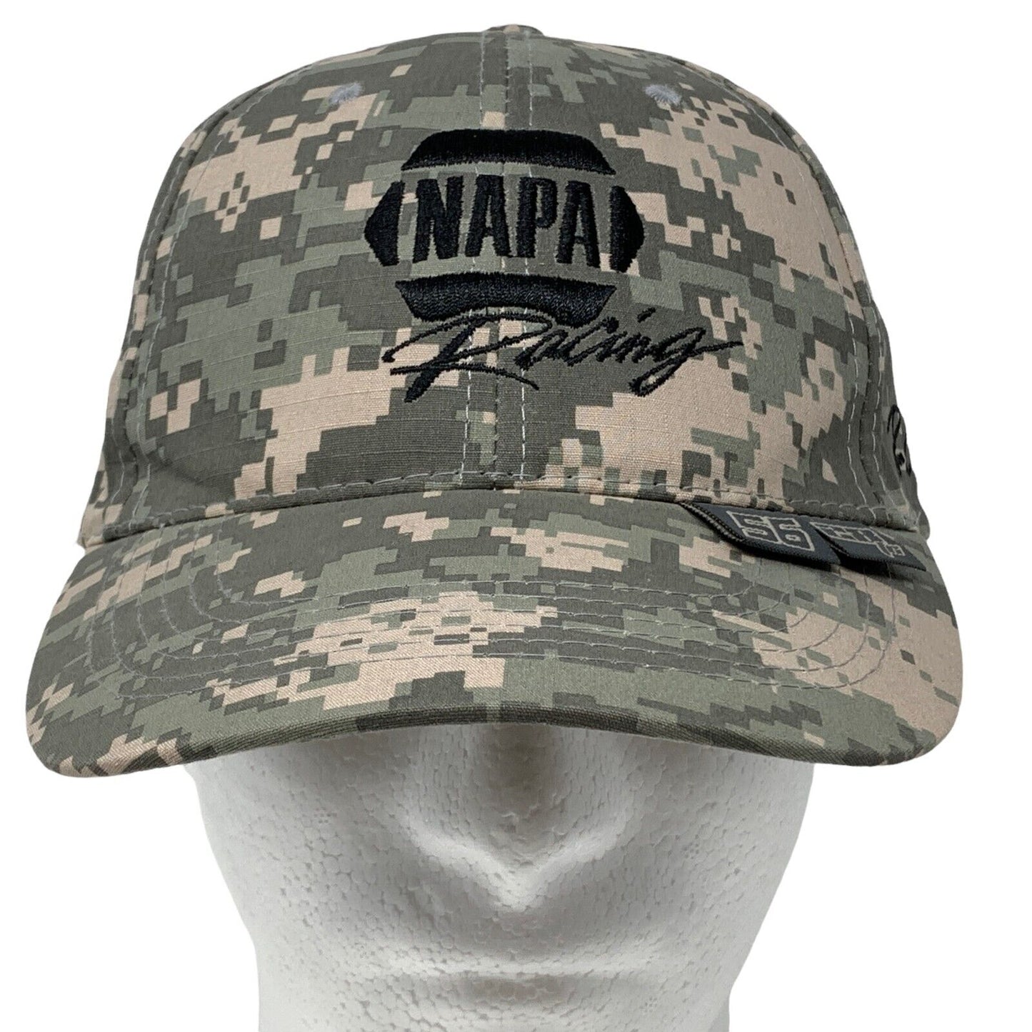 NAPA Racing Camouflage Strapback Hat NASCAR NHRA Motorsports Racing Baseball Cap