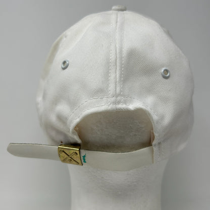 Vintage 1989 Liberty Bowl Ole Miss Rebels Hat Baseball Cap NCAA Strapback White