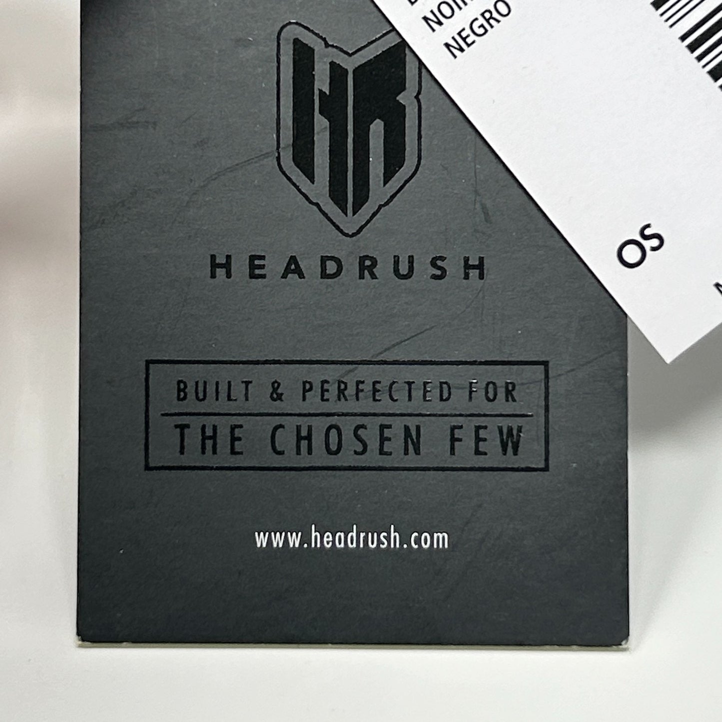 Headrush Brand Fortune Favors the Brave Hat Baseball Cap MMA Snapback Black - Neon Vintage
