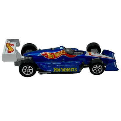 Hot Wheels Thunderstreak Indy 500 Diecast Race Car Blue Toy Vehicle Vintage 90s