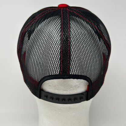 Vintage 80s Days Express Inc Trucker Hat Baseball Cap USA Mesh Snapback Black