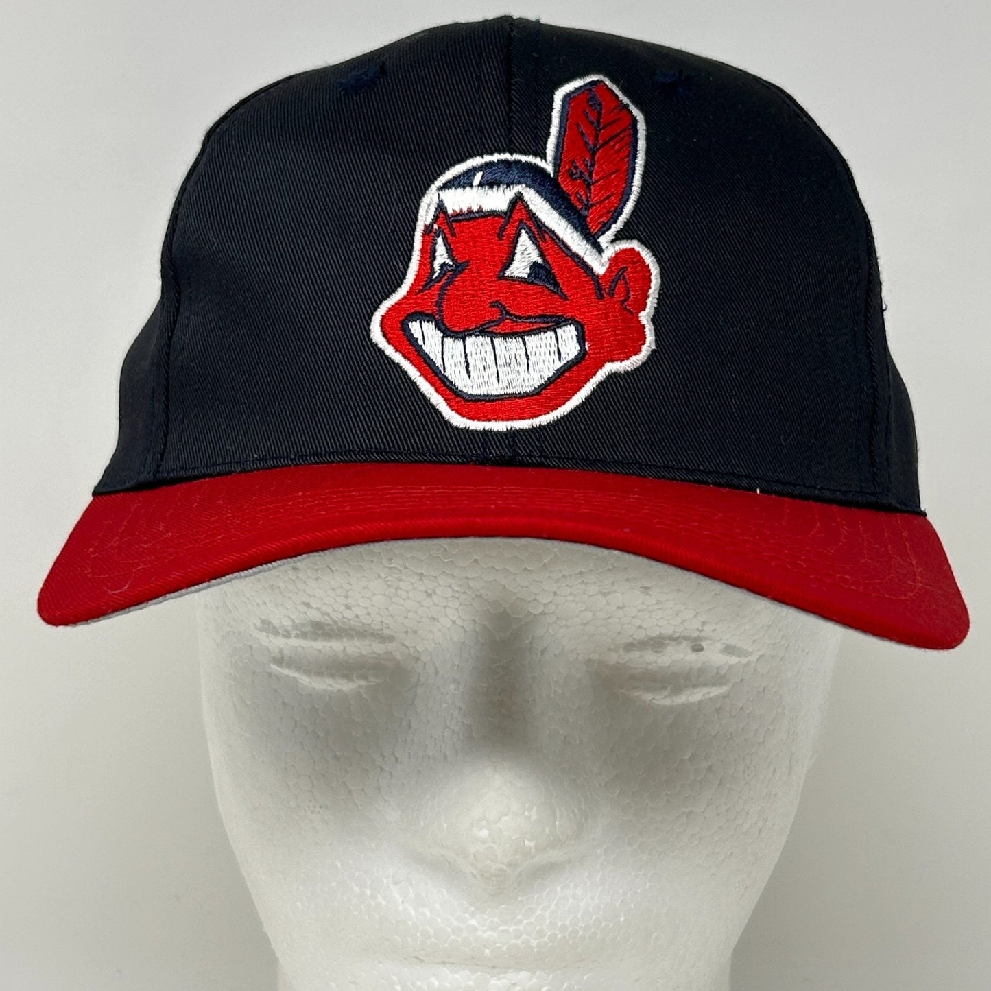 Vintage Cleveland Guardians Chief Wahoo Youth Hat Baseball Cap Indians New Era