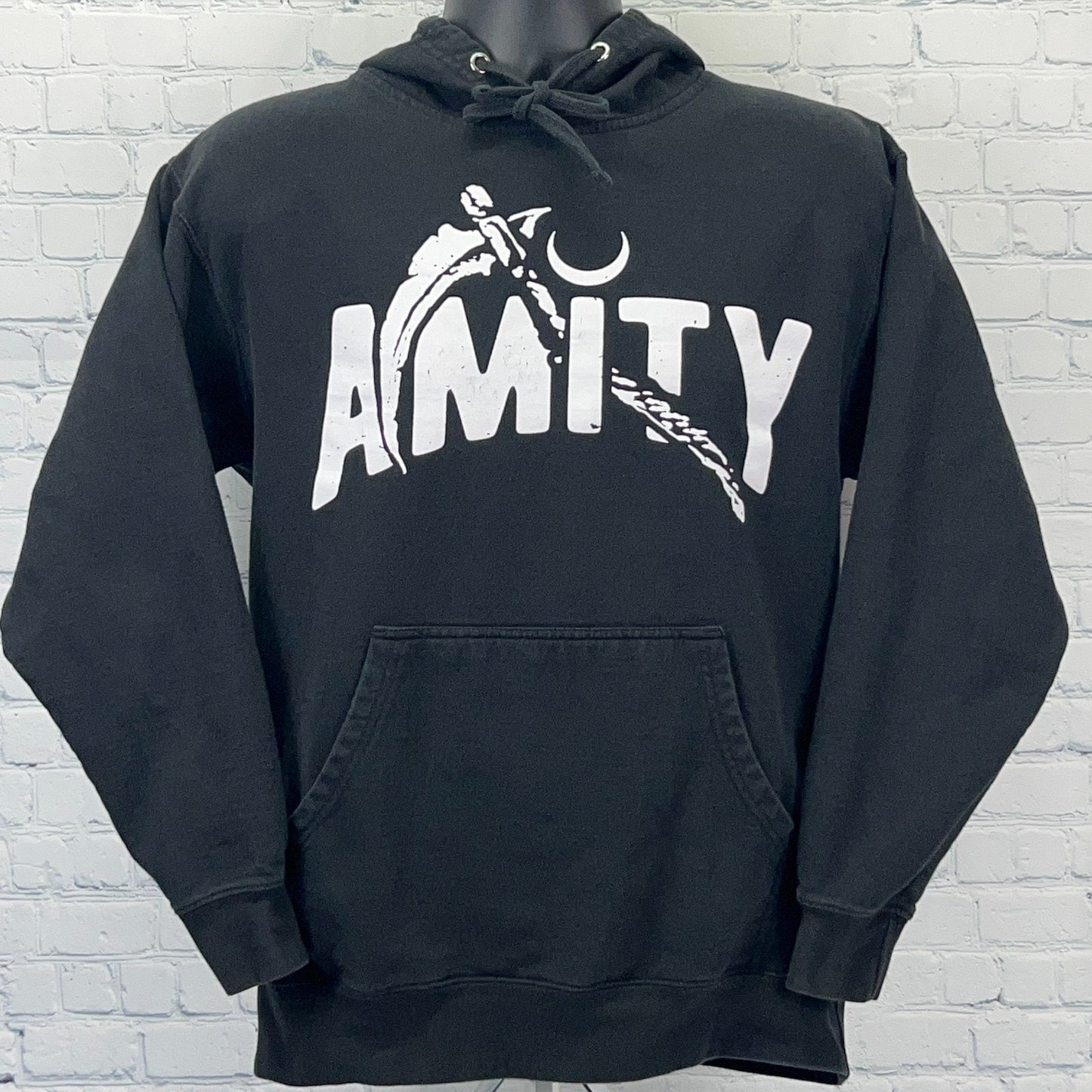 The Amity Affliction Hoodie Hooded Band I See Dead People Black Unisex M Medium