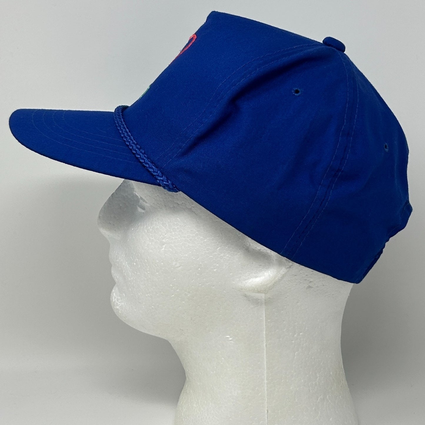 Vintage 80s Golf BUM Equipment Hat Baseball Cap Golfer Golfing Snapback Blue
