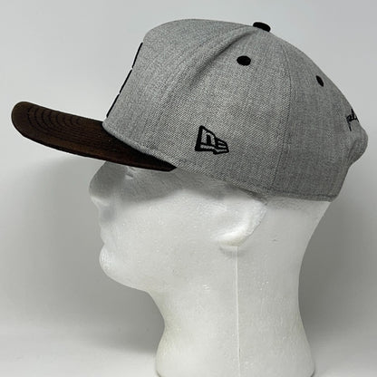 Local Motion Hawaii New Era 9FIFTY Snapback Hat Baseball Cap Gray Hawaiian Surf