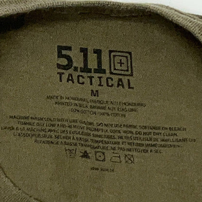 5.11 Tactical Wake N W/ Bacon Skull Coffee オリーブグリーン Tシャツ 511 Tee Sサイズ