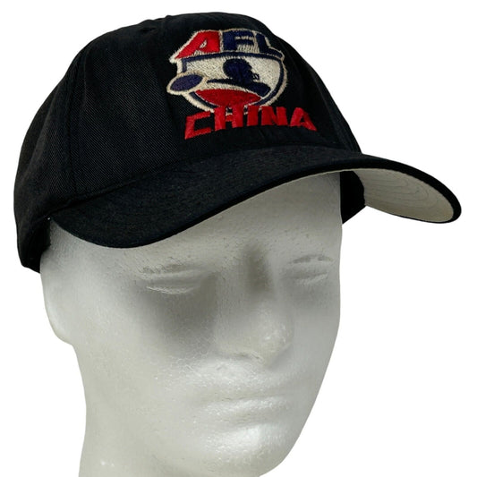 AFL China Baseball Hat Cap Arena Football League CAFL 6 Panel Black Flexfit L/XL