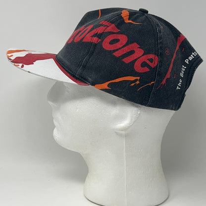 Vintage 90s AutoZone Hat Baseball Cap Auto Zone Mechanic Repair Snapback Black