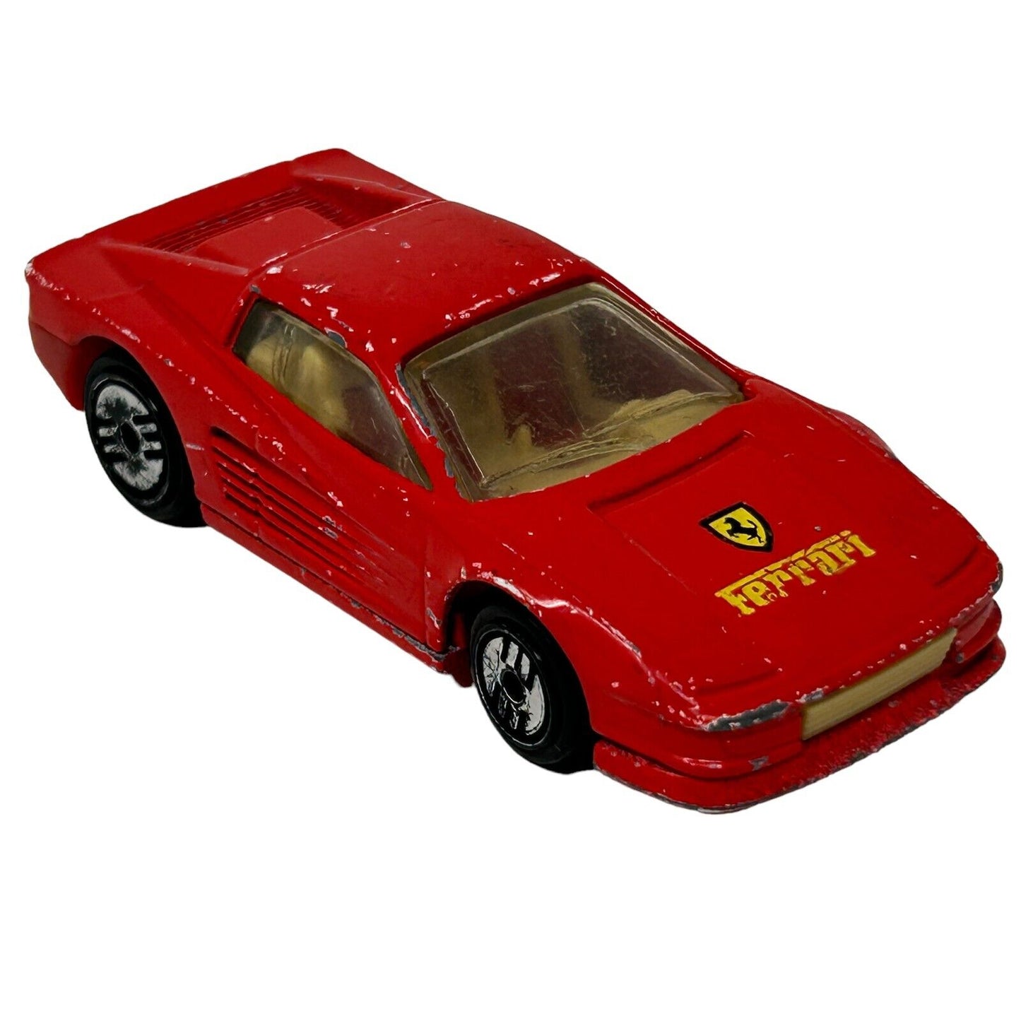 Ferrari Testarossa Hot Wheels Collectible Diecast Car Red Vehicle Vintage 80s
