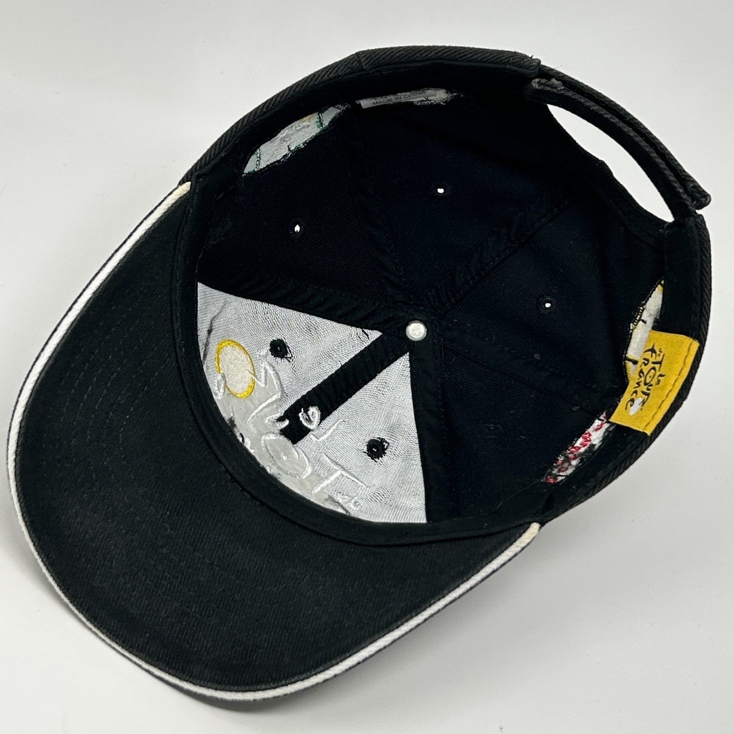 Le Tour de France Hat Baseball Cap Bicycle Race Cycling Cycler Strapback Black