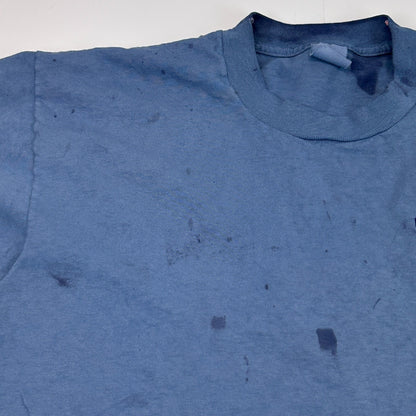 Vintage 80s 90s The Fauquier Citizen T Shirt Virginia Newspaper Blue XL X-Large