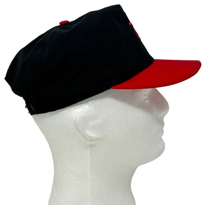 ZR Zero Restriction Gore-Tex Golfer Vintage 90s Hat Black Snapback Baseball Cap