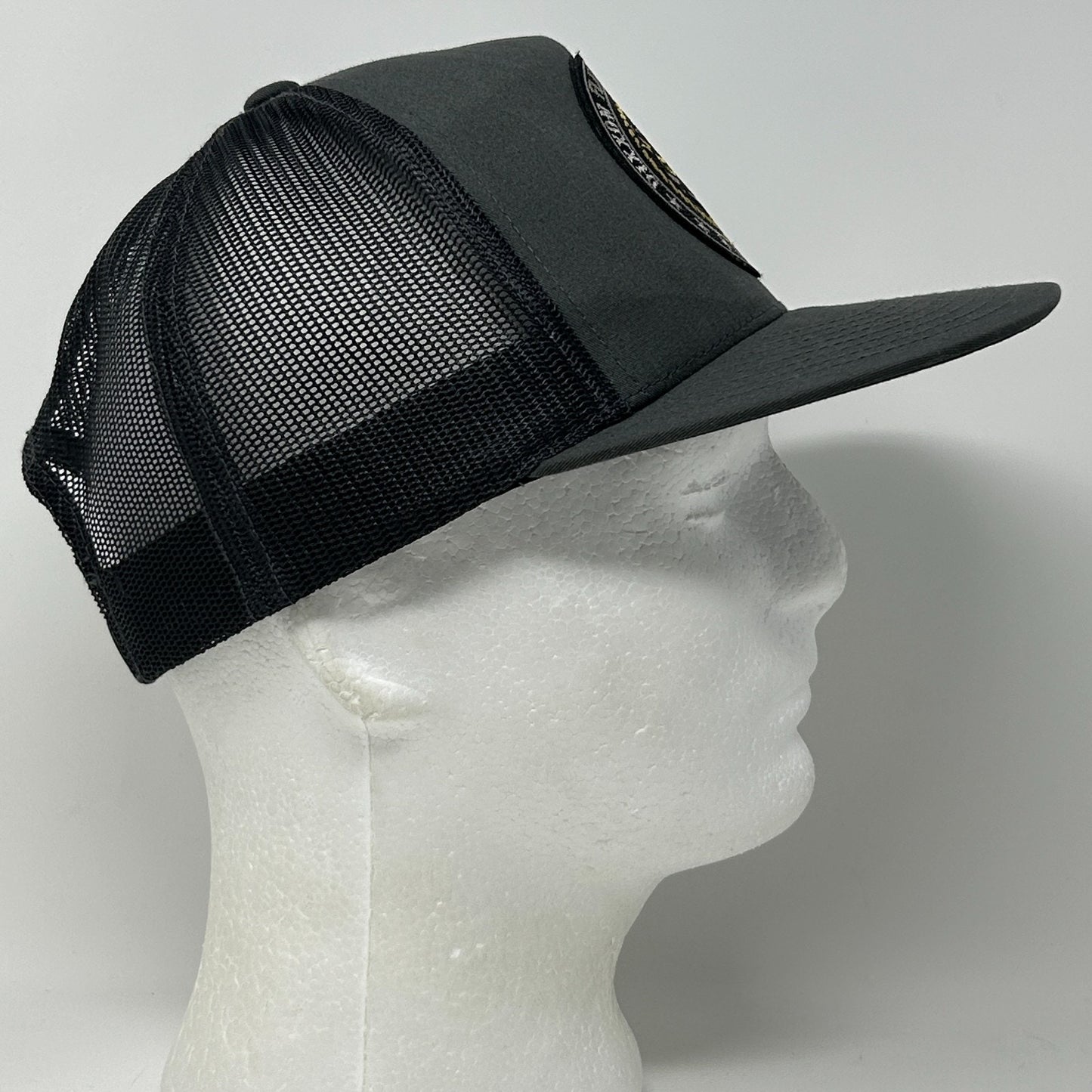 Dixxon Flannel Company Patch Trucker Hat Baseball Cap Sink or Swim Snapback Gray