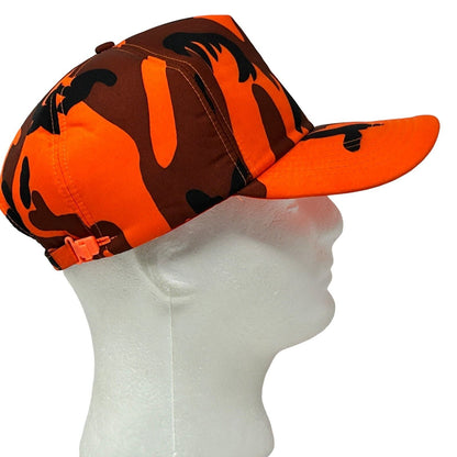 Winchester Camo Vintage 90s Baseball Hat Cap Hunting Hunter Orange Camouflage