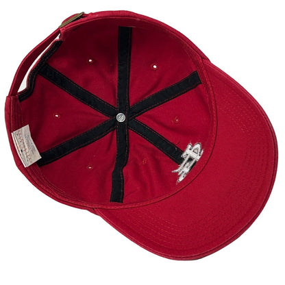 Gorra de béisbol con correa trasera de seis paneles de la MLB de St Louis Cardinals, color rojo