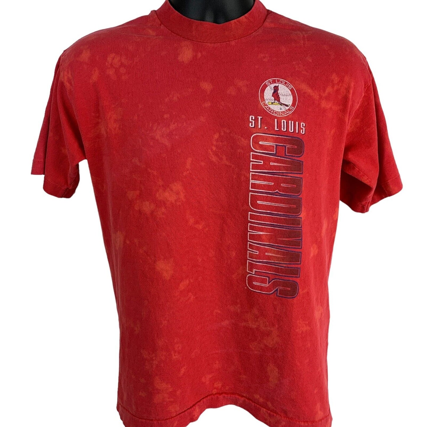 St Louis Cardinals Vintage 90s T Shirt MLB Baseball Red Single Stitch Tee Medium