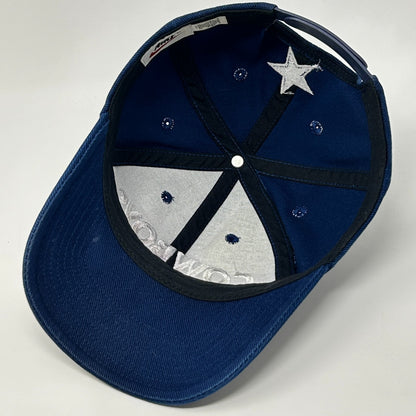 Vintage 90s Nike Dallas Cowboys Hat Cap Blue NFL Pro Line Snapback Swoosh