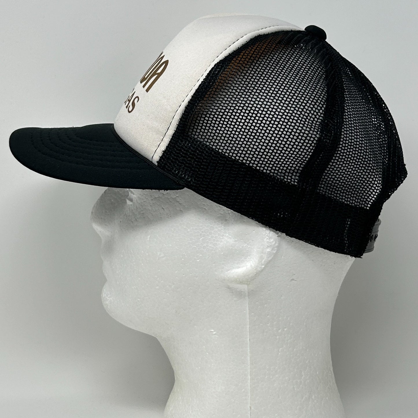 Vintage 80s Hacienda Casino Trucker Hat Cap Las Vegas Gambling Snapback Black - Neon Vintage