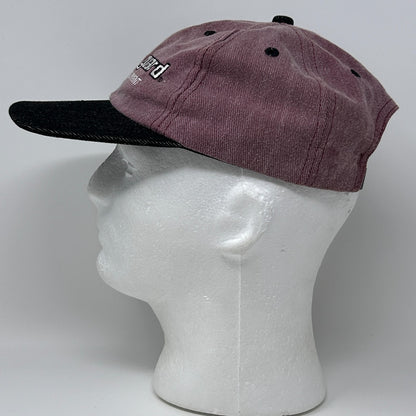 Vintage 90s Weather Guard Dad Hat Baseball Cap Truck Van Equipment Strapback Red