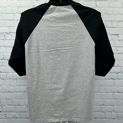 TMT Elite Football Raglan T Shirt The Money Team Floyd Mayweather Gray L Large