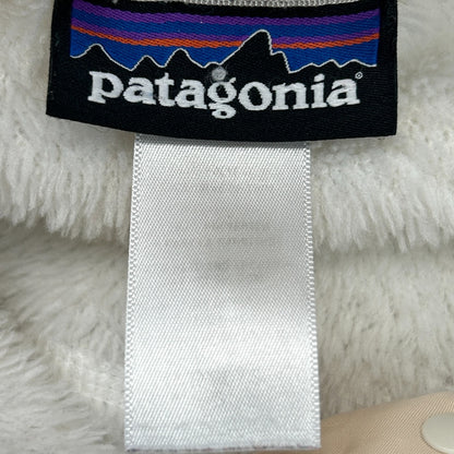 Patagonia Re-Tool Snap-T Fleece Pullover Jacket Polartec Ivory Womens S Small