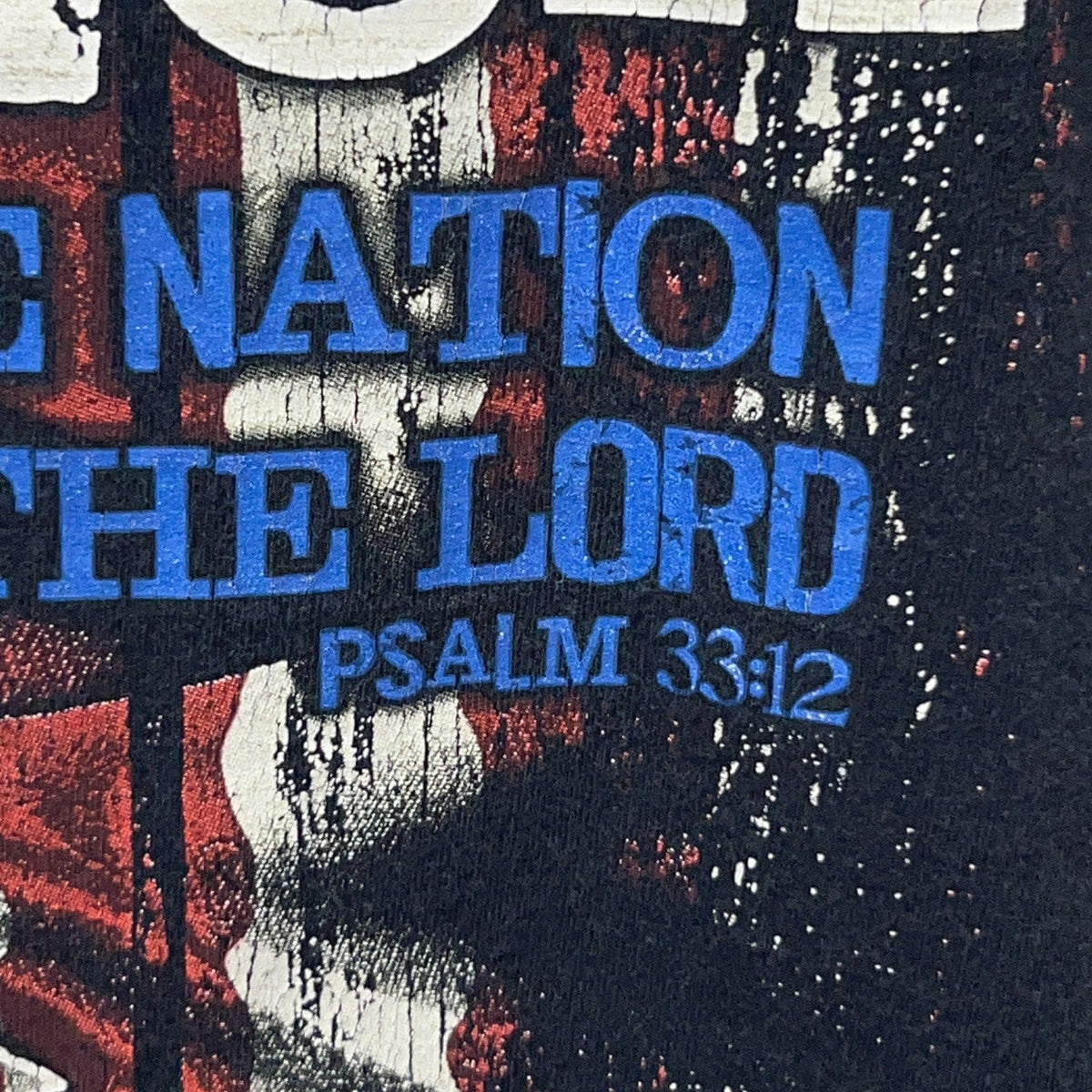 Kerusso God Bless America T Shirt 2XL XXL Christian Patriotic American Flag 2013