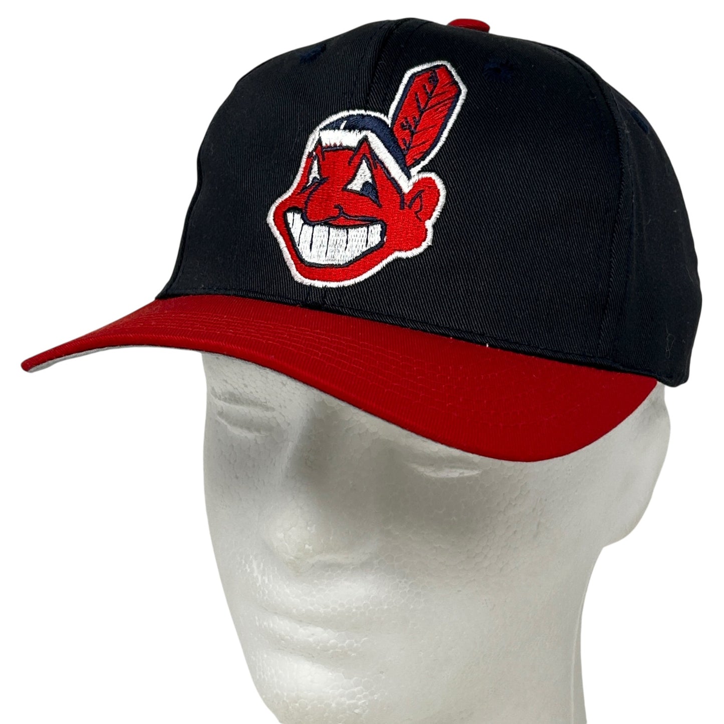 Vintage Cleveland Guardians Chief Wahoo Youth Hat Baseball Cap Indians New Era
