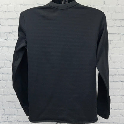 Nike UNLV Rebels Long Sleeve Shirt Mens S Small Black Waffle Fleece Las Vegas