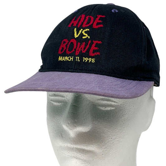 Riddick Bowe Vs Herbie 隐藏后扣帽子复古 90 年代 1995 拳击棒球帽
