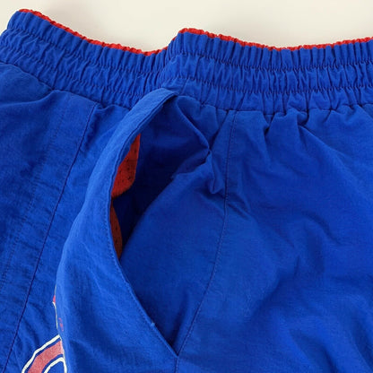 Chicago Cubs Vintage Shorts X-Large 90s MLB Baseball Starter Swimming Mens Blue