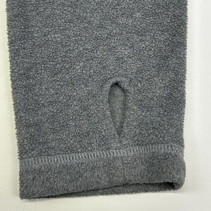 Albuquerque Isotopes 1/4 Quarter Zip Fleece Jacket MiLB Pepsi Cola Gray M Medium