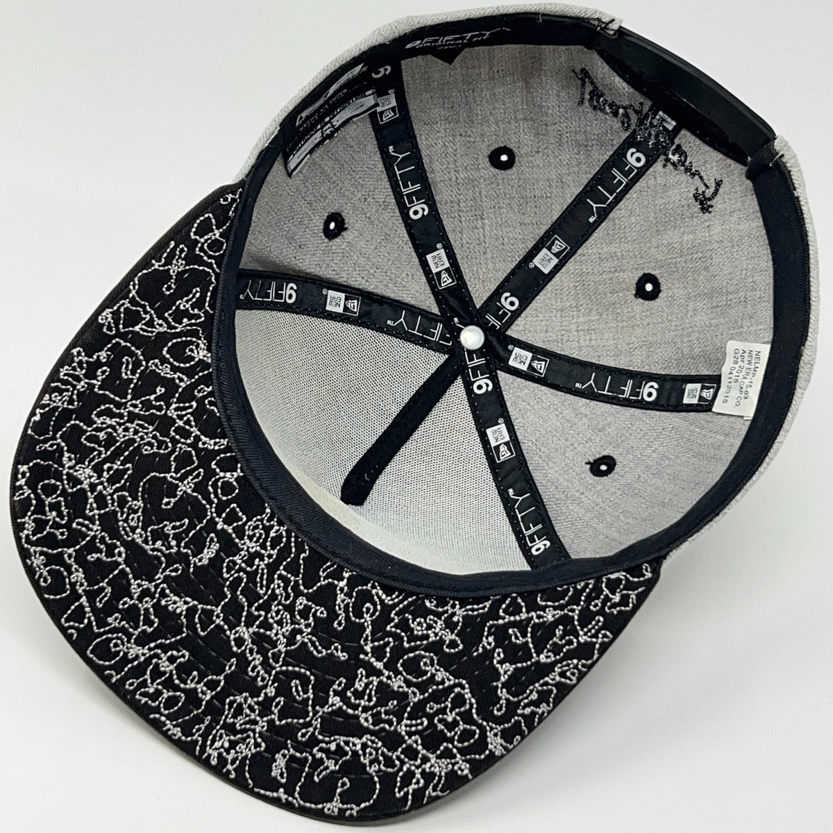 Local Motion Hawaii New Era 9FIFTY Snapback Hat Baseball Cap Gray Hawaiian Surf