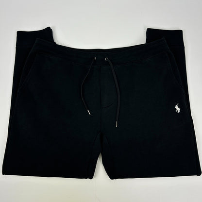 Polo Ralph Lauren Performance Sweatpants Joggers Black Pockets Mens XL X-Large