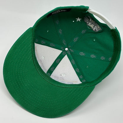 California Republic Hat Cap Green License Plate The Golden State Snapback