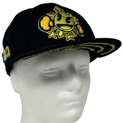 Gorra de béisbol Manny Pacquiao WIP Pac-Q Boxer Boxing Black Gold Fitted 7 1/8