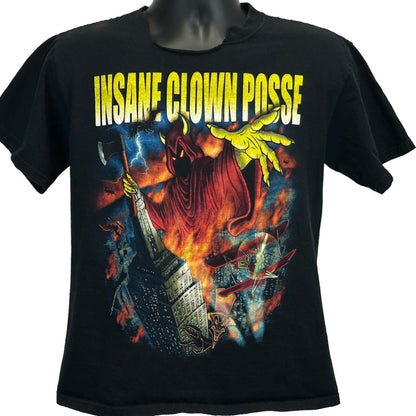 Insane Clown Posse T Shirt Medium ICP The Wraith Juggalo Tee Mens Black