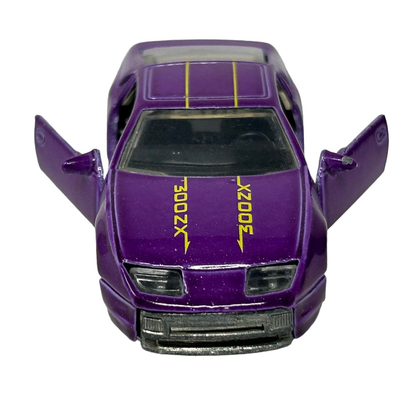 Nissan Custom Z 300ZX Hot Wheels Diecast Car Purple Toy Vehicle Vintage 90s