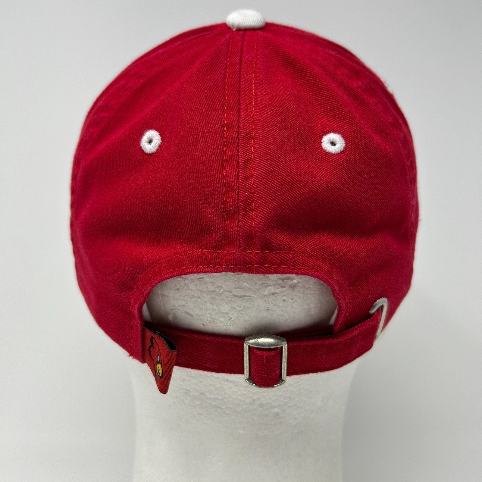 Louisville Cardinals Dad Hat Baseball Cap NCAA University UofL TOW Strapback Red - Neon Vintage