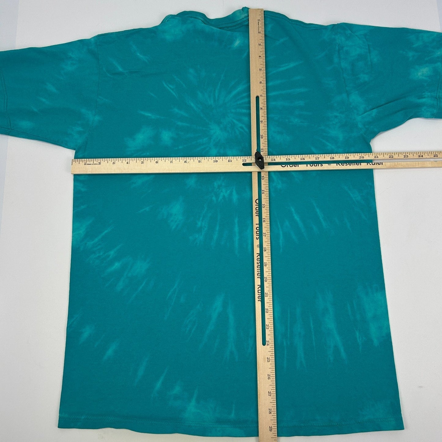 Vintage 90s Universal Studios Florida T Shirt Made In USA Tie Dye Blue L Large