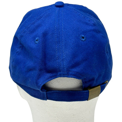 Support Music Strapback Dad Hat NAAM MENC Blue Cotton Six Panel Baseball Cap