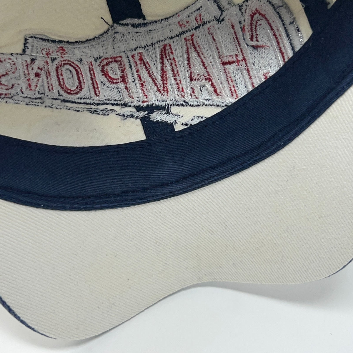 Vintage 1999 St Louis Rams NFC Conference Champions Hat Baseball Cap NFL White