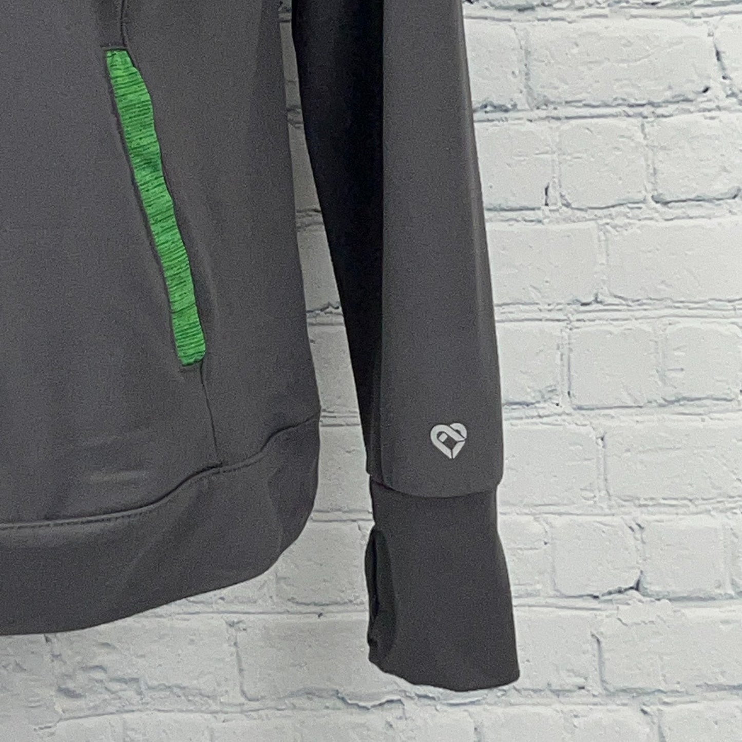 Oregon Ducks Pullover Womens L Large Colosseum Long Sleeve Thumb Holes 1/4 Zip