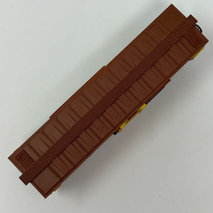 MKT The Katy HO Gauge Livestock Cattle Car Scale Model Train Life Like Yellow