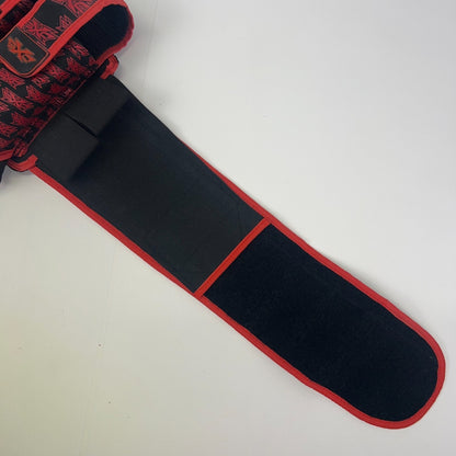 SXC Paintball Pod Pack Harness 4+3+4 (4+7) Black and Red Logo Tournament Belt