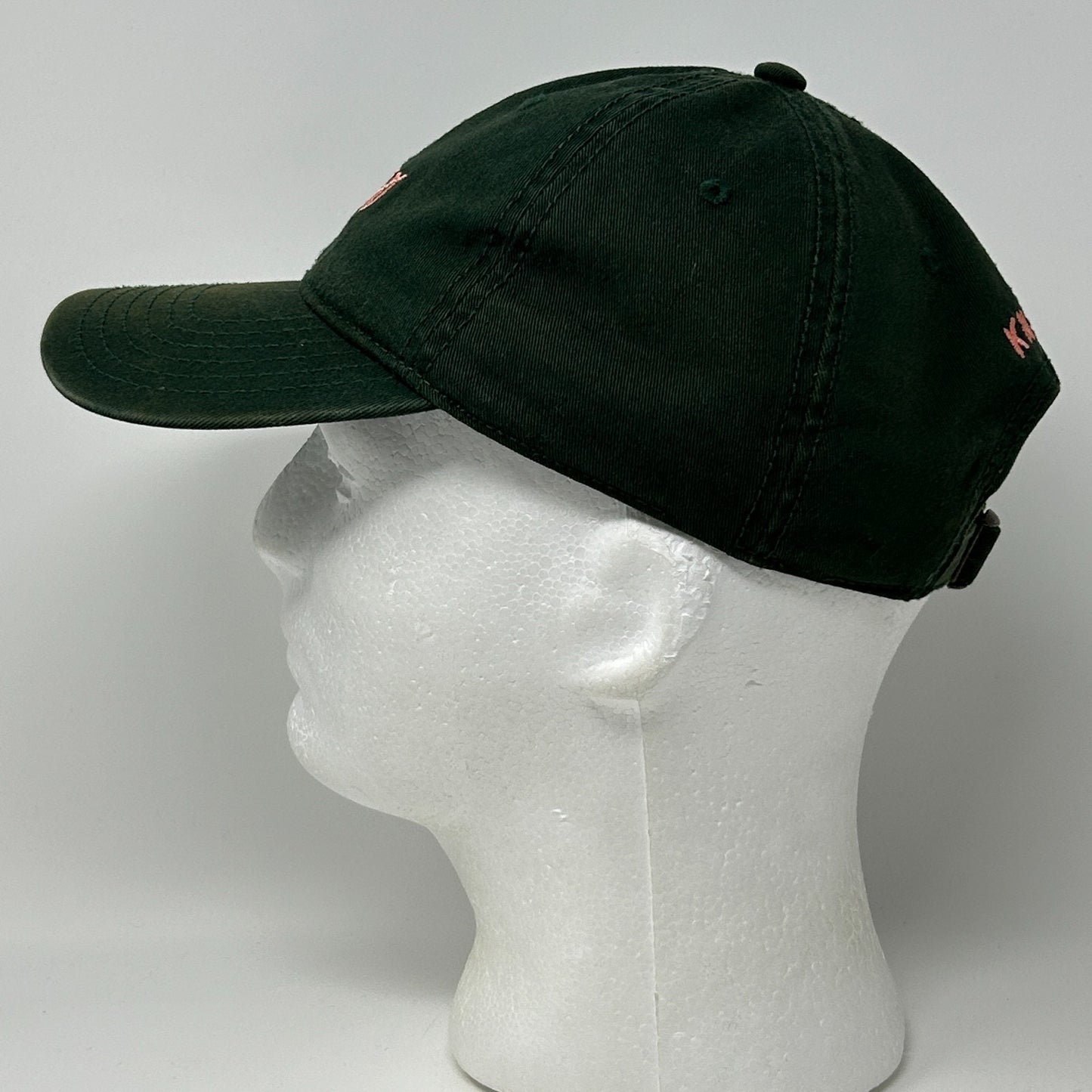 KNYEW Faded Dad Hat Baseball Cap Keeping New York Every Where NY Strapback Green - Neon Vintage