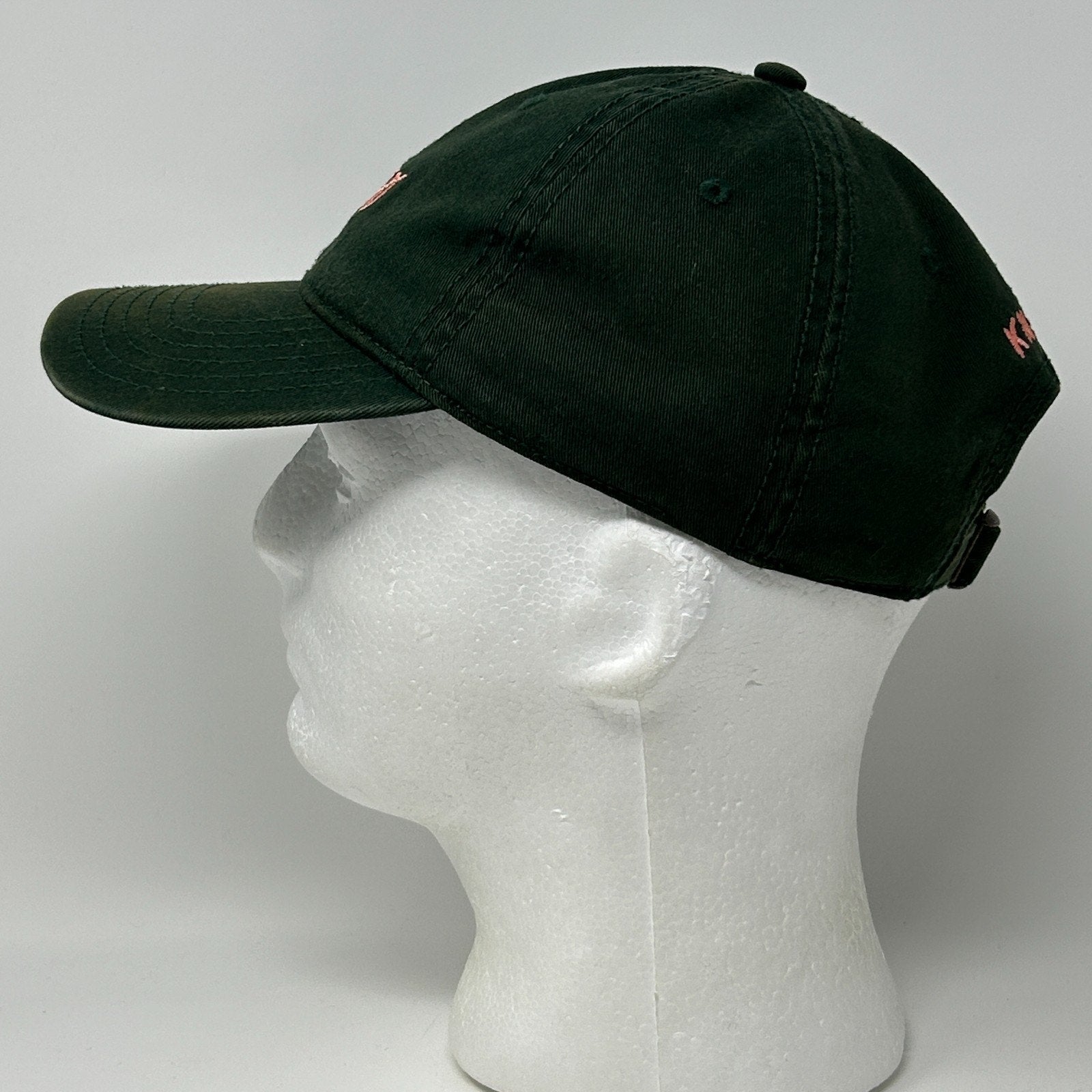 KNYEW Faded Dad Hat Baseball Cap Keeping New York Every Where NY Strapback Green - Neon Vintage