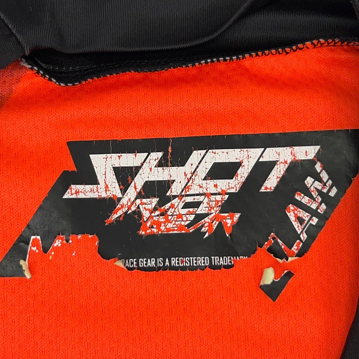 Shot Race Gear Claw Jersey T Shirt MX Motocross Long Sleeve Orange Tee M Medium
